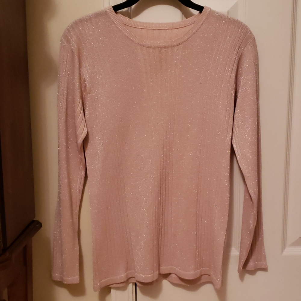 Shimmery pink Sweater